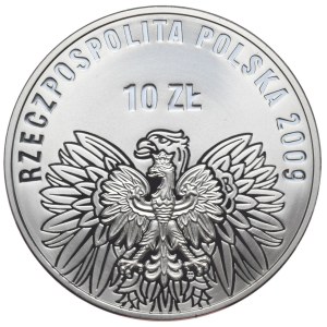 Polska, 10 złotych, 2009r., Solidarność/Wybory