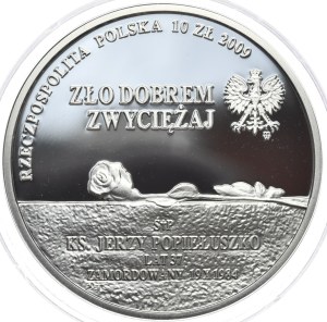 Poland, 10 gold, 2009, J. Popieluszko