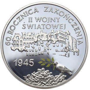 Polska, 10 złotych, 2005r., Zakończenie II W.Św.