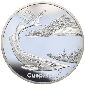 Białoruś, 20 Rubli, 2007r., jesiotr