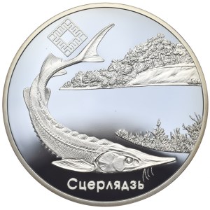 Białoruś, 20 Rubli, 2007r., jesiotr