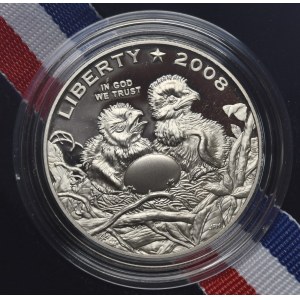 USA, 1/2 Dolara, 2008r., Pisklęta, Proof