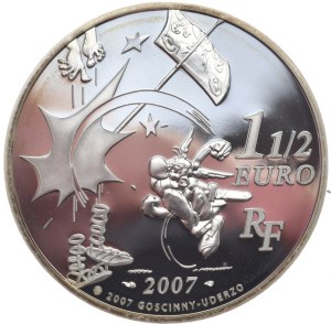 France, 1.5 Euros, 2007, Hunting