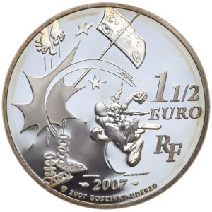 Francja, 1,5 Euro, 2007r., Uczta