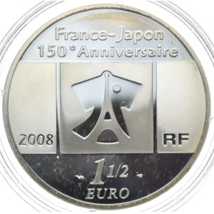 Francja, 1,5 Euro, 2008r., Wolność