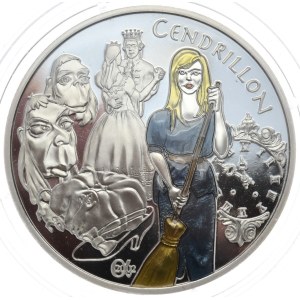 Francja, 1,5 Euro, 2002r., Kopciuszek