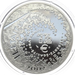 Francja, 1,5 Euro, 2002r., Kopciuszek