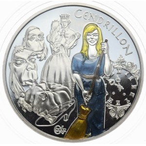 Francja, 1,5 Euro, 2002r., Kopciuszek