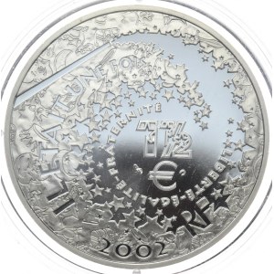 Francja, 1,5 Euro, 2002r., Kopciuszek