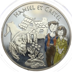 Francja, 1,5 Euro, 2003r., Jaś i Małgosia