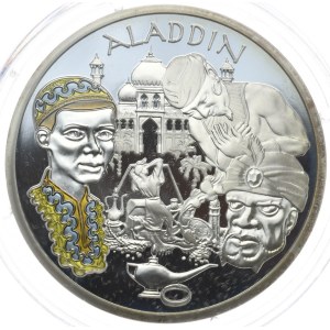 Francja, 1,5 Euro, 2004r., Alladyn