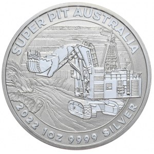 Australia, 1 Dolar, 2022r., Super Pit