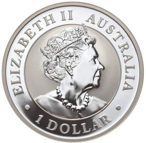 Australia, $1, 2022, Emu