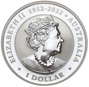 Australia, $1, 2023, Emu