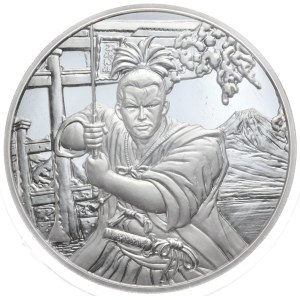 Fidżi, 50 Centów, 2022r., Samuraj