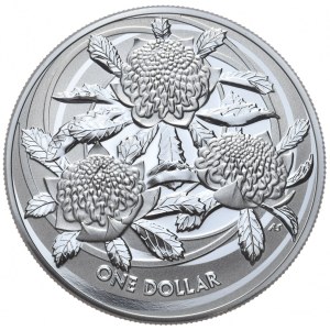 Australia, 1 Dolar, 2022r., Waratah