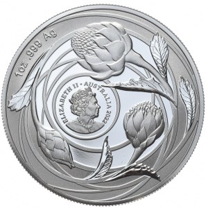 Australia, 1 Dolar, 2022r., Waratah