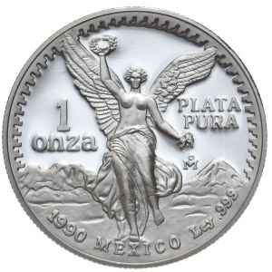 Meksyk, Libertad, 1990r., 1oz., Proof