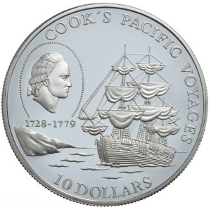 Niue, $10, 1992, Cook