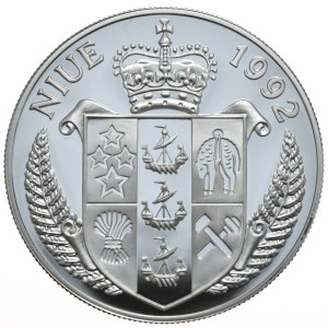 Niue, 10 Dolarów, 1992r., Cook