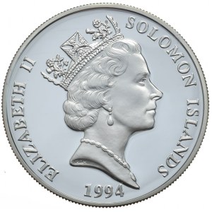 Wyspy Salomona, 10 Dolarów, 1994r. Swallow