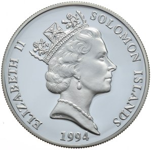 Solomon Islands, $10, 1994. Swallow