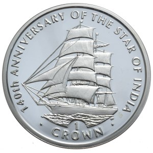 wyspa Man, 1 Korona, 2003r., India