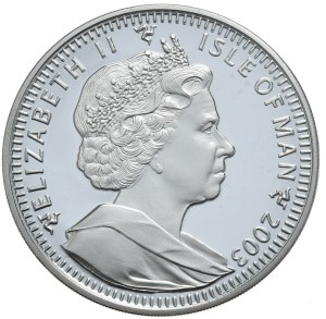 Isle of Man, 1 Crown, 2003, India