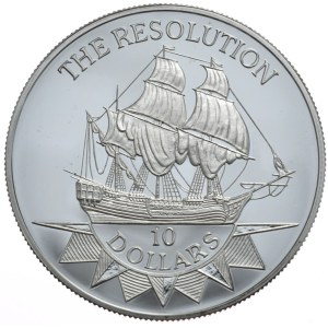 Niue, 10 Dolarów, 1992r., Resolution
