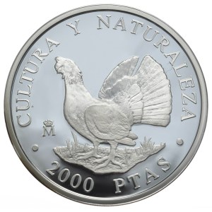Hiszpania, 2000 Ptas, 1995r., Głuszec
