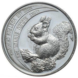 Andora, 10 Dinerów, 1992r., Wiewiórka