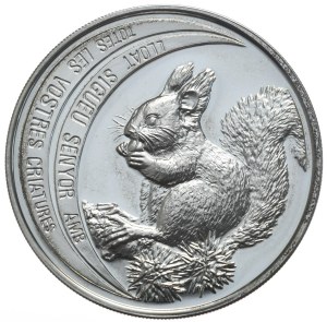 Andorra, 10 Diners, 1992, Squirrel
