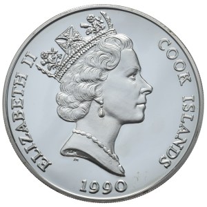 Wyspy Cooka, 50 Dolarów, 1990r., Ryś