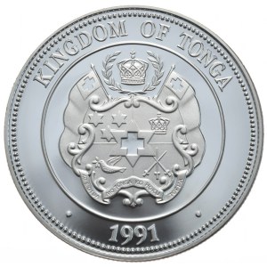 Tonga, 1 Panga, 1991r., Ptaki