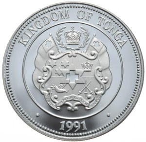 Tonga, 1 Panga, 1991, Birds
