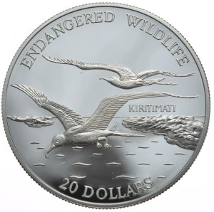 Kiribati, $20, 1992, Albatross