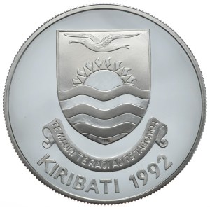 Kiribati, 20 Dolarów, 1992r., Albatros