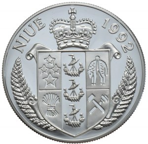 Niue, $10, 1992, Whales