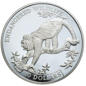 Belize, 10 Dolarów, 1995r.