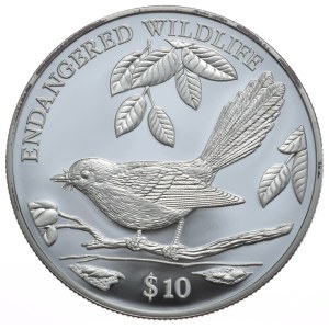 Fidżi, 10 Dolarów, 1995r., Fantail