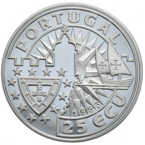 Portugalia, 25 Ecu, 1993r., Dias