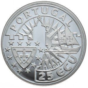 Portugalia, 25 Ecu, 1997r., Magellan