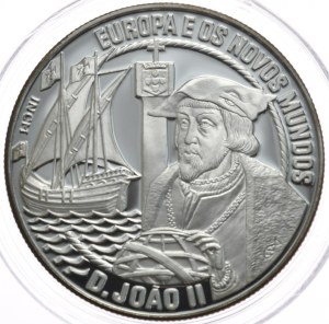 Portugal, 25 Ecu, 1992, Joao II