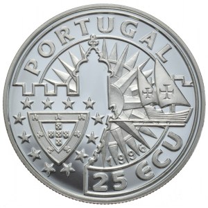 Portugalia, 25 Ecu, 1996r., Cabral