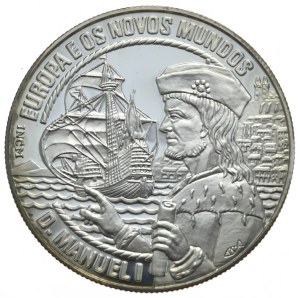 Portugal, 25 Ecu, 1994. Manuel I