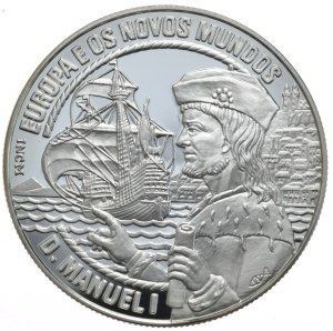 Portugal, 25 Ecu, 1994. Manuel I