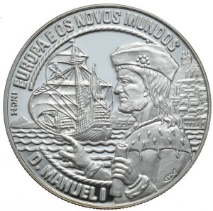 Portugal, 25 Ecu, 1994. Manuel I