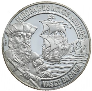 Portugal, 25 Ecu, 1995, Vasco da Gama