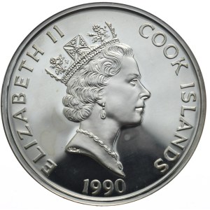 Wyspy Cooka, 50 Dolarów, 1990r., H. Hudson