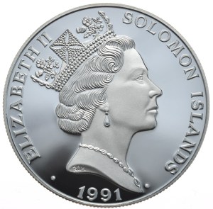 Solomon Islands, $10, 1991, Neyra